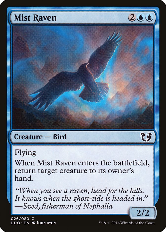 Mist Raven [Duel Decks: Blessed vs. Cursed] | Impulse Games and Hobbies