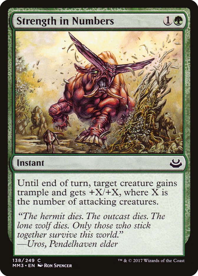 Strength in Numbers [Modern Masters 2017] | Impulse Games and Hobbies