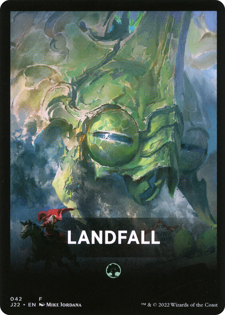 Landfall Theme Card [Jumpstart 2022 Front Cards] | Impulse Games and Hobbies