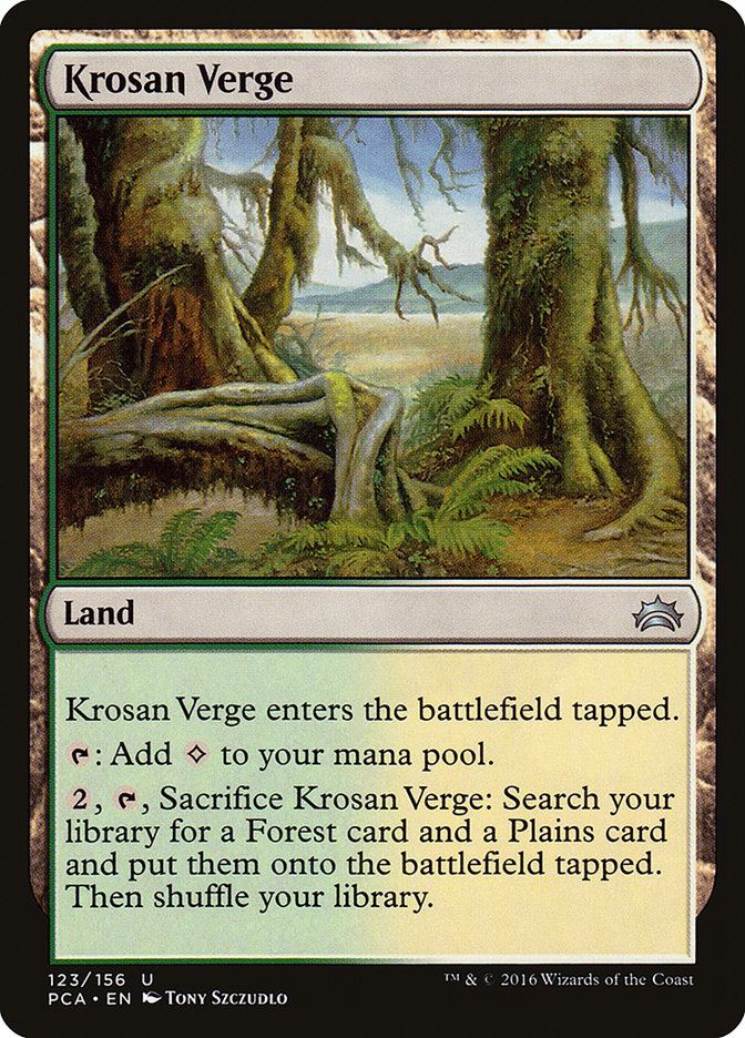Krosan Verge [Planechase Anthology] | Impulse Games and Hobbies