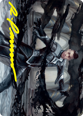 Killian, Ink Duelist Art Card (Gold-Stamped Signature) [Strixhaven: School of Mages Art Series] | Impulse Games and Hobbies