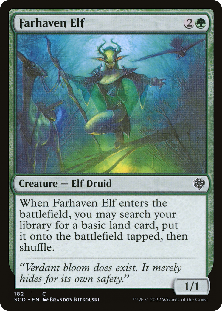 Farhaven Elf [Starter Commander Decks] | Impulse Games and Hobbies