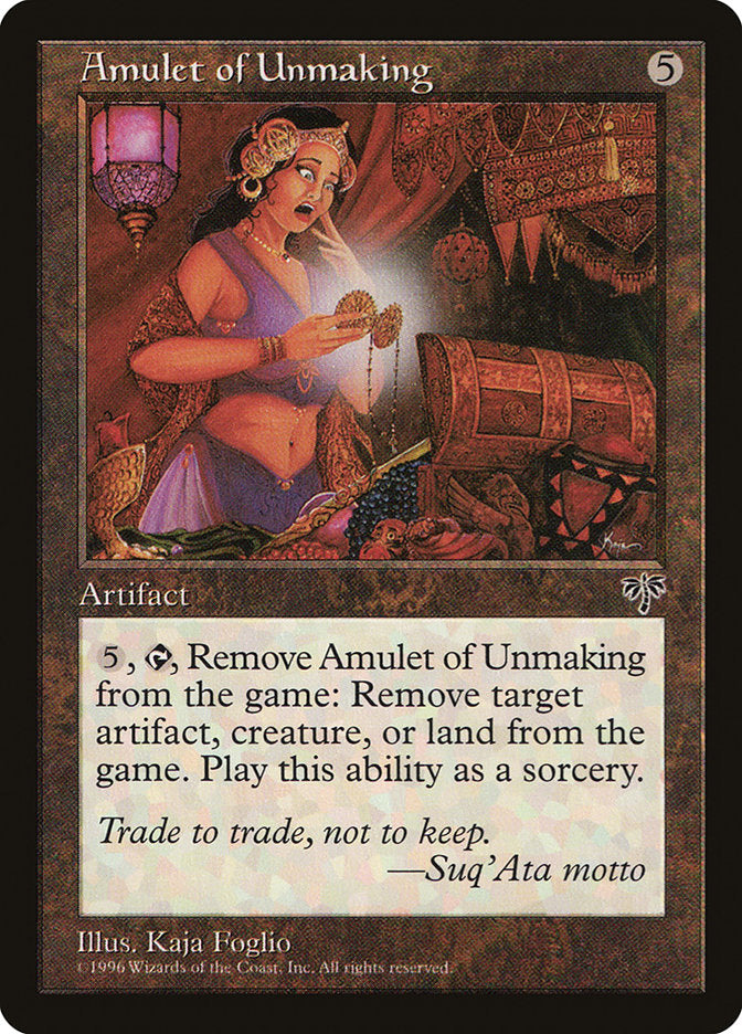 Amulet of Unmaking [Mirage] | Impulse Games and Hobbies