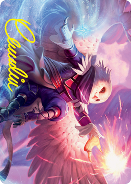 Spectacle Mage Art Card (Gold-Stamped Signature) [Strixhaven: School of Mages Art Series] | Impulse Games and Hobbies