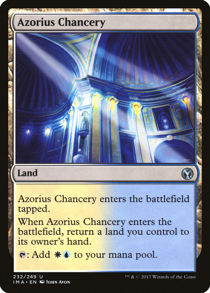 Azorius Chancery [Iconic Masters] | Impulse Games and Hobbies