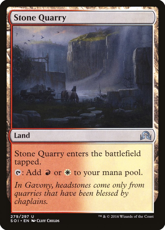 Stone Quarry [Shadows over Innistrad] | Impulse Games and Hobbies