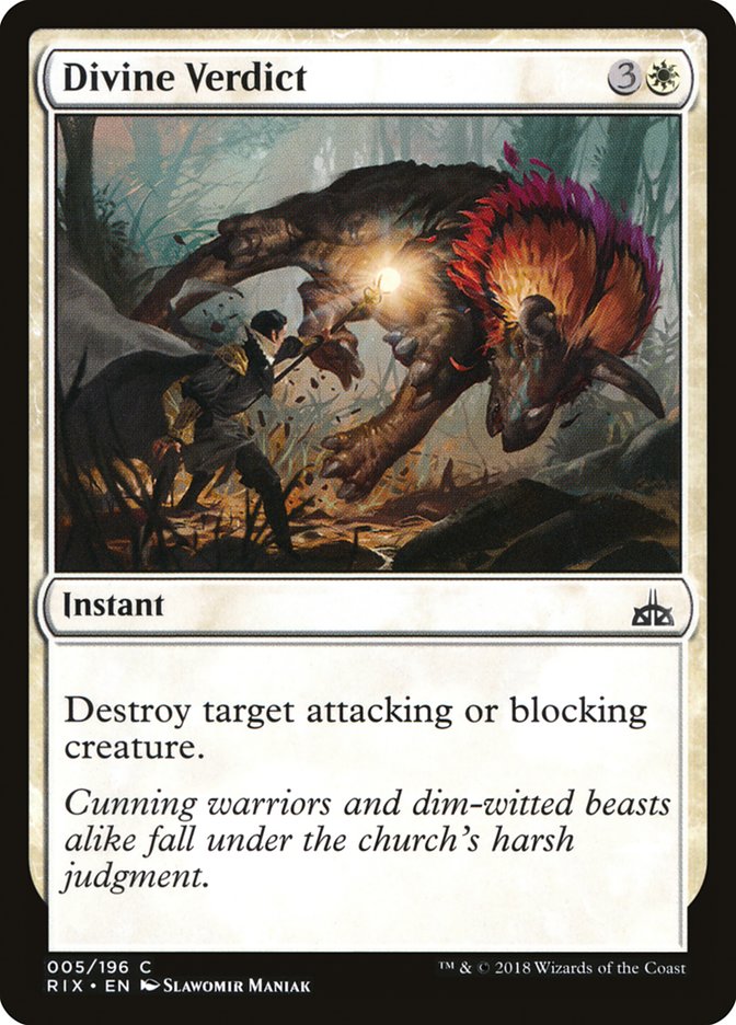 Divine Verdict [Rivals of Ixalan] | Impulse Games and Hobbies