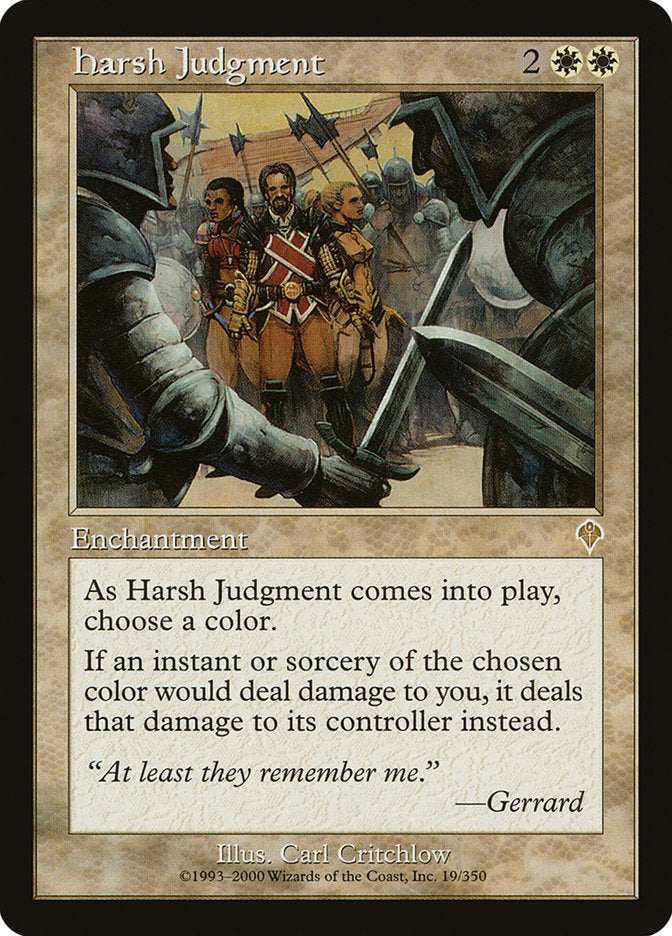 Harsh Judgment [Invasion] | Impulse Games and Hobbies