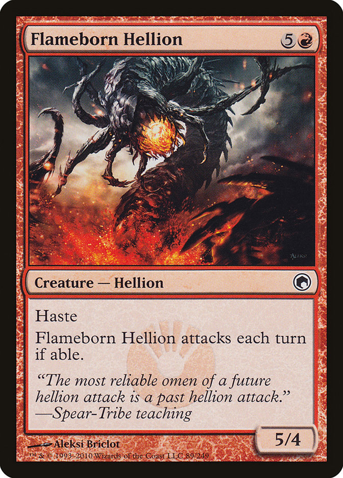 Flameborn Hellion [Scars of Mirrodin] | Impulse Games and Hobbies