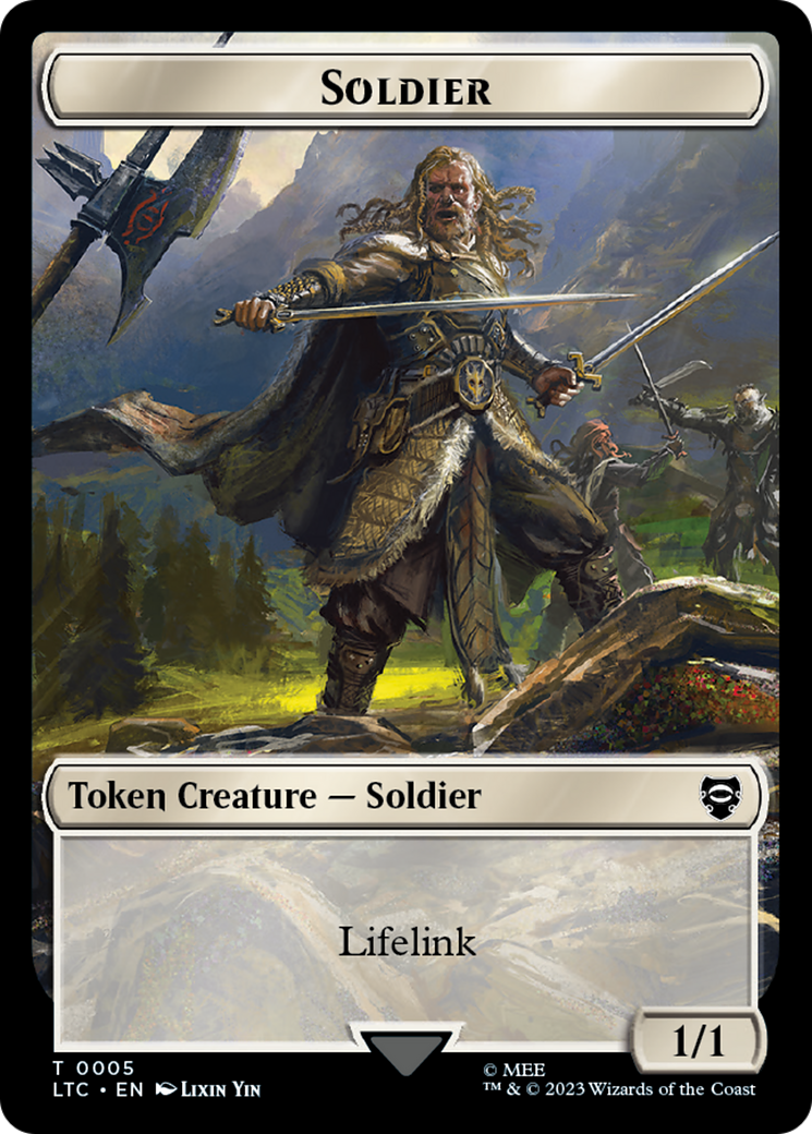 Soldier // Food Token [The Lord of the Rings: Tales of Middle-Earth Commander Tokens] | Impulse Games and Hobbies