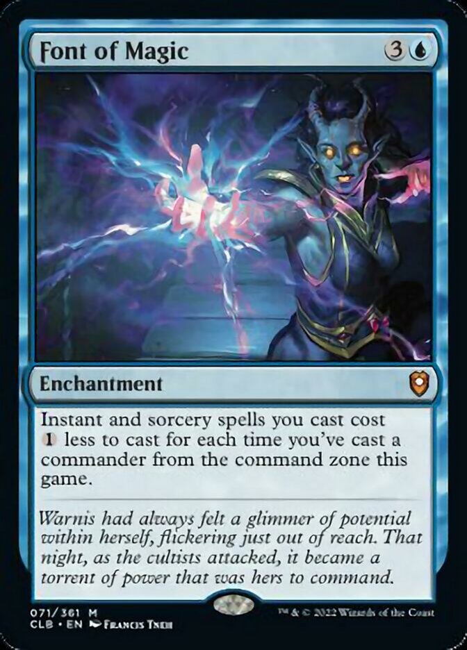 Font of Magic [Commander Legends: Battle for Baldur's Gate] | Impulse Games and Hobbies