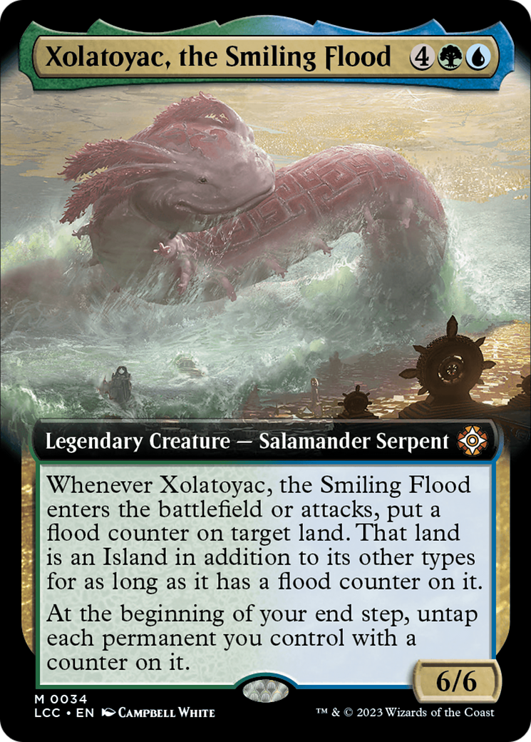 Xolatoyac, the Smiling Flood (Extended Art) [The Lost Caverns of Ixalan Commander] | Impulse Games and Hobbies