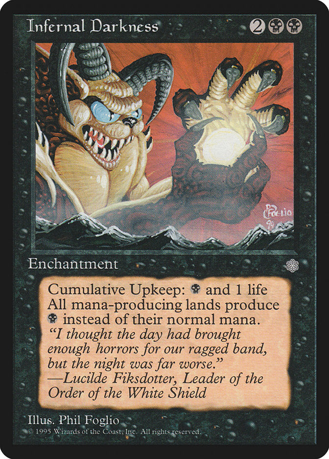 Infernal Darkness [Ice Age] | Impulse Games and Hobbies