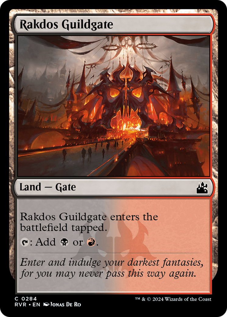 Rakdos Guildgate [Ravnica Remastered] | Impulse Games and Hobbies