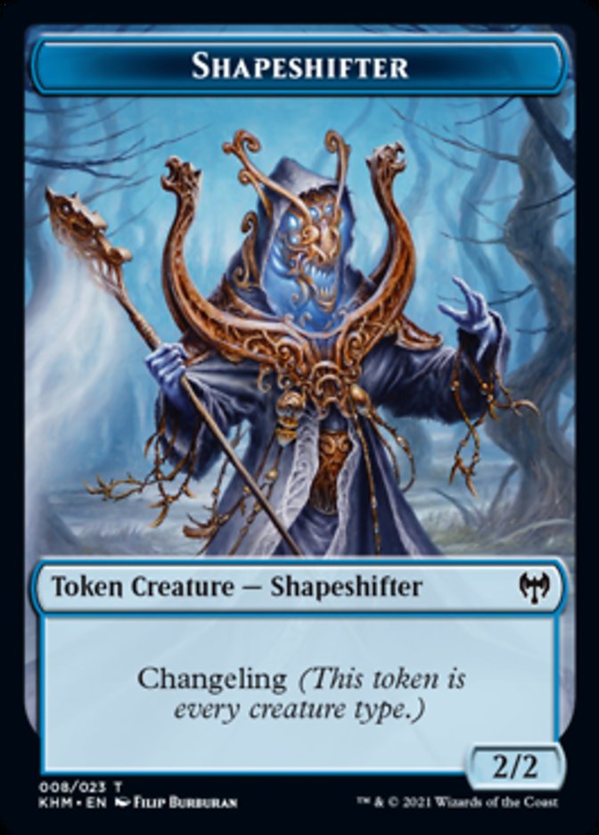 Shapeshifter Token [Kaldheim Tokens] | Impulse Games and Hobbies