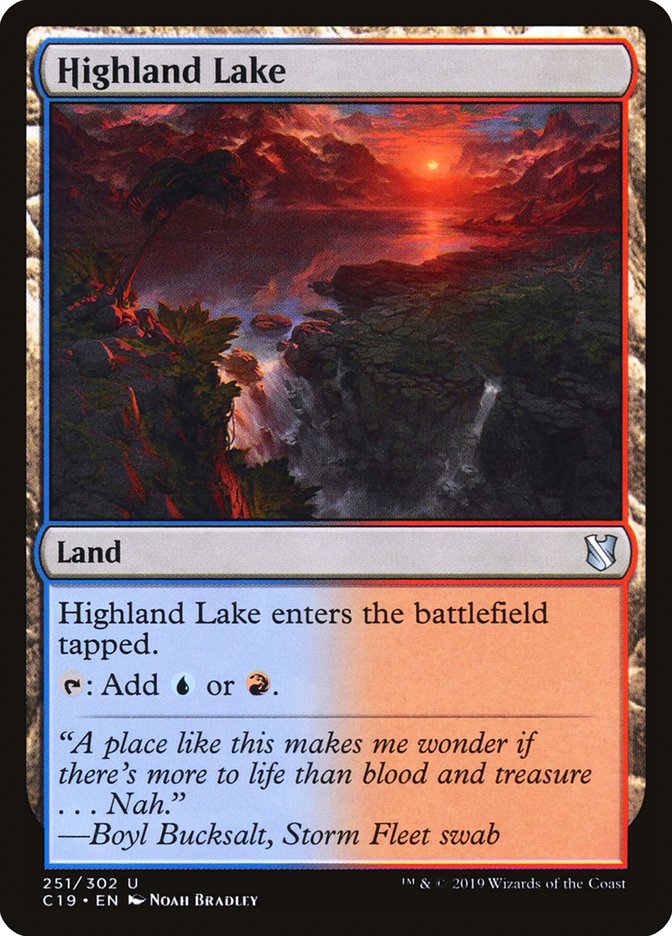 Highland Lake [Commander 2019] | Impulse Games and Hobbies