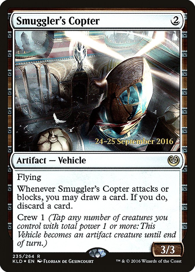 Smuggler's Copter [Kaladesh Prerelease Promos] | Impulse Games and Hobbies