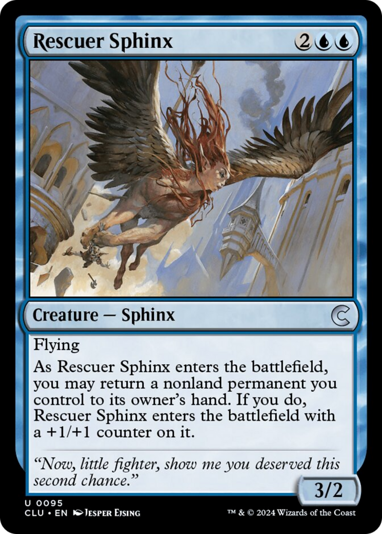 Rescuer Sphinx [Ravnica: Clue Edition] | Impulse Games and Hobbies