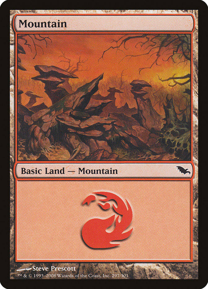 Mountain (297) [Shadowmoor] | Impulse Games and Hobbies