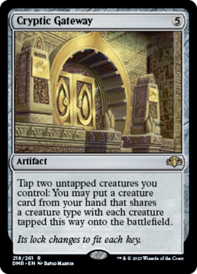 Cryptic Gateway [Dominaria Remastered] | Impulse Games and Hobbies