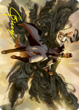 Arrogant Poet Art Card (Gold-Stamped Signature) [Strixhaven: School of Mages Art Series] | Impulse Games and Hobbies