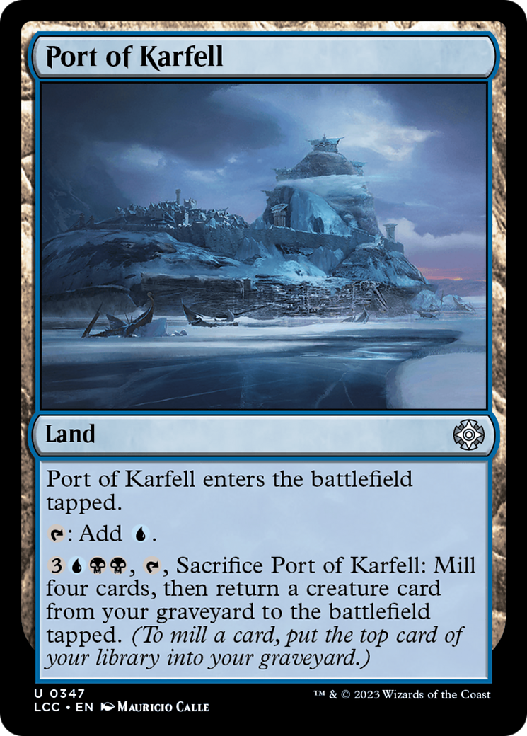 Port of Karfell [The Lost Caverns of Ixalan Commander] | Impulse Games and Hobbies