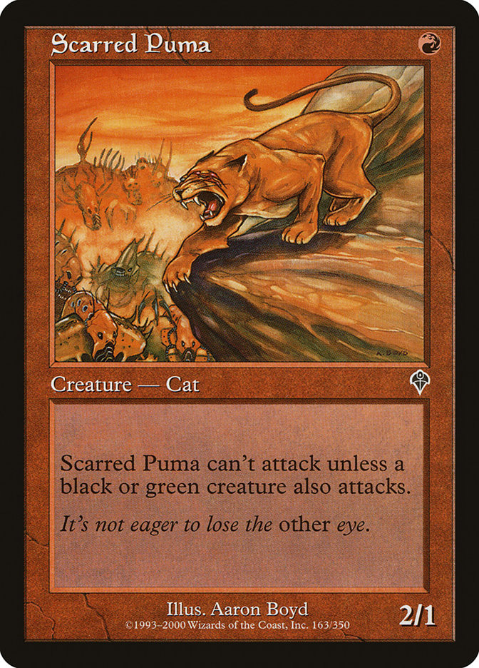 Scarred Puma [Invasion] | Impulse Games and Hobbies