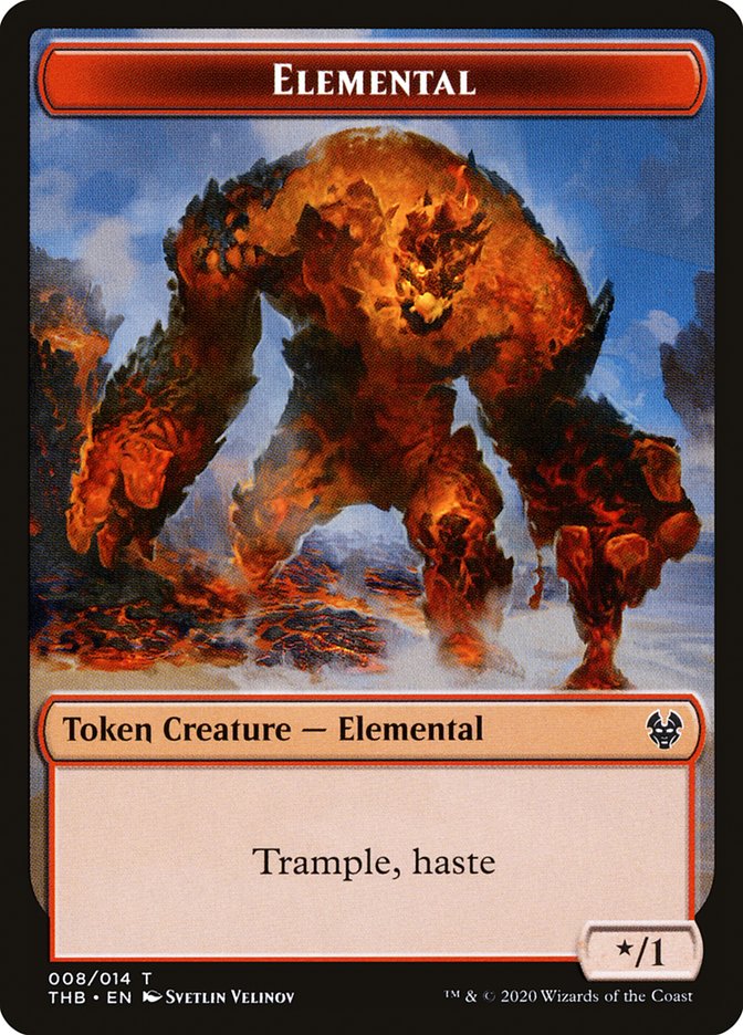 Elemental Token [Theros Beyond Death Tokens] | Impulse Games and Hobbies