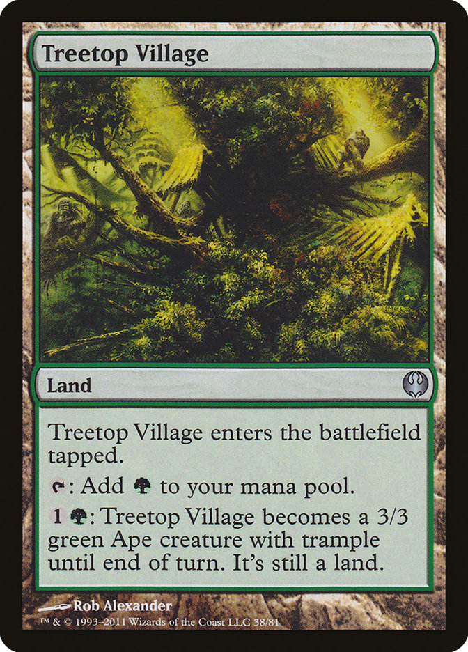 Treetop Village [Duel Decks: Knights vs. Dragons] | Impulse Games and Hobbies