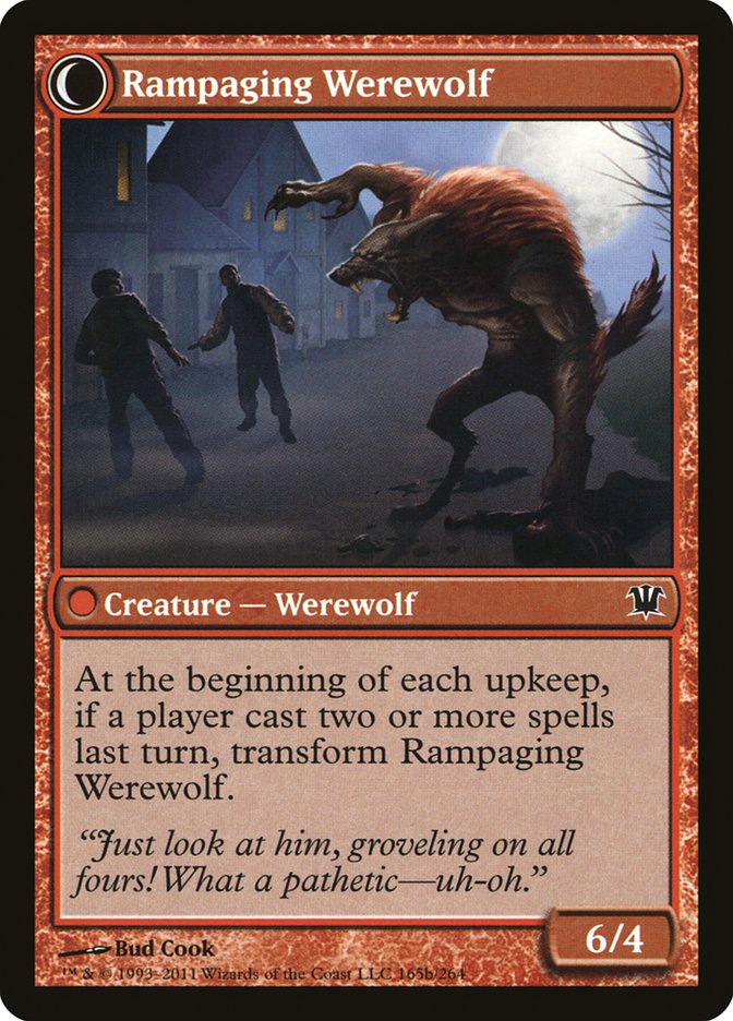 Tormented Pariah // Rampaging Werewolf [Innistrad] | Impulse Games and Hobbies