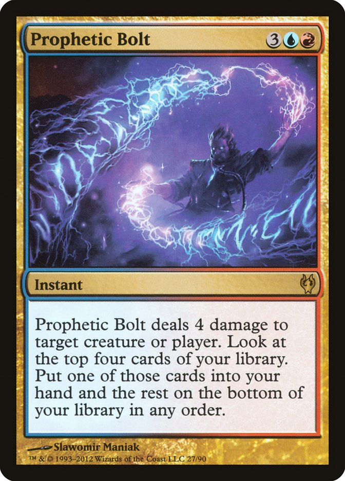 Prophetic Bolt [Duel Decks: Izzet vs. Golgari] | Impulse Games and Hobbies