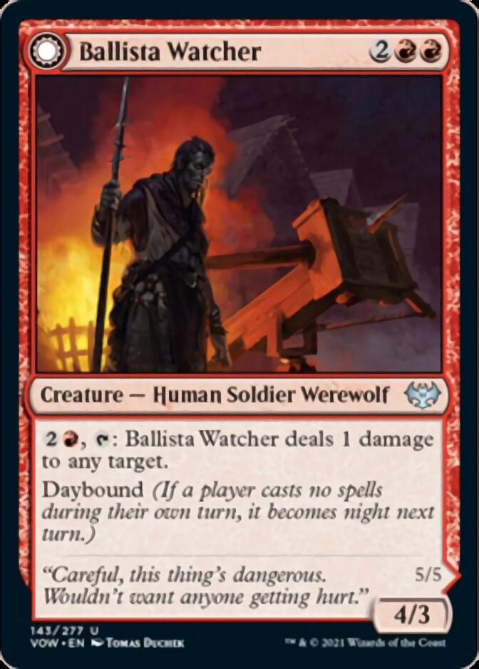 Ballista Watcher // Ballista Wielder [Innistrad: Crimson Vow] | Impulse Games and Hobbies