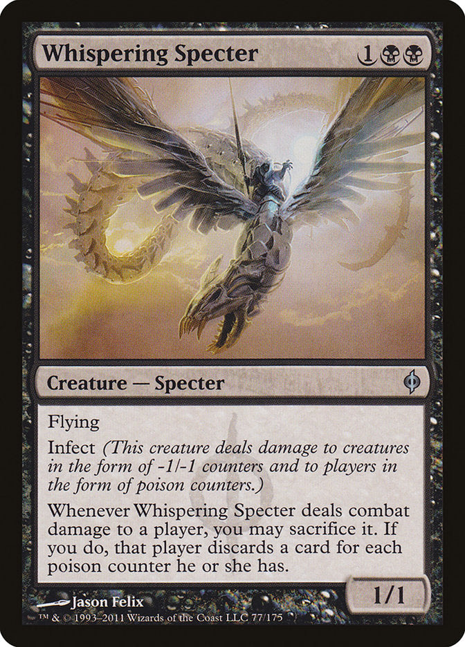 Whispering Specter [New Phyrexia] | Impulse Games and Hobbies