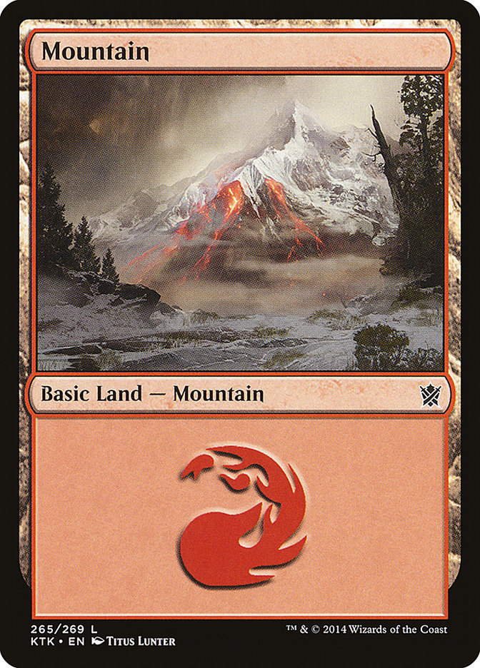 Mountain (265) [Khans of Tarkir] | Impulse Games and Hobbies