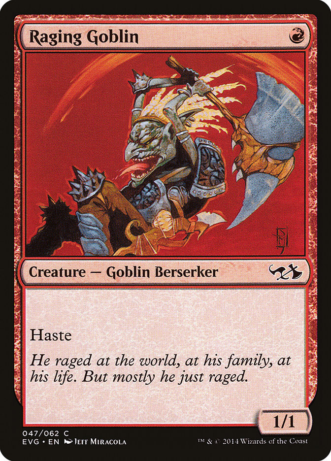 Raging Goblin (Elves vs. Goblins) [Duel Decks Anthology] | Impulse Games and Hobbies