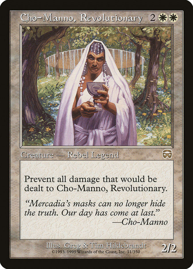 Cho-Manno, Revolutionary [Mercadian Masques] | Impulse Games and Hobbies