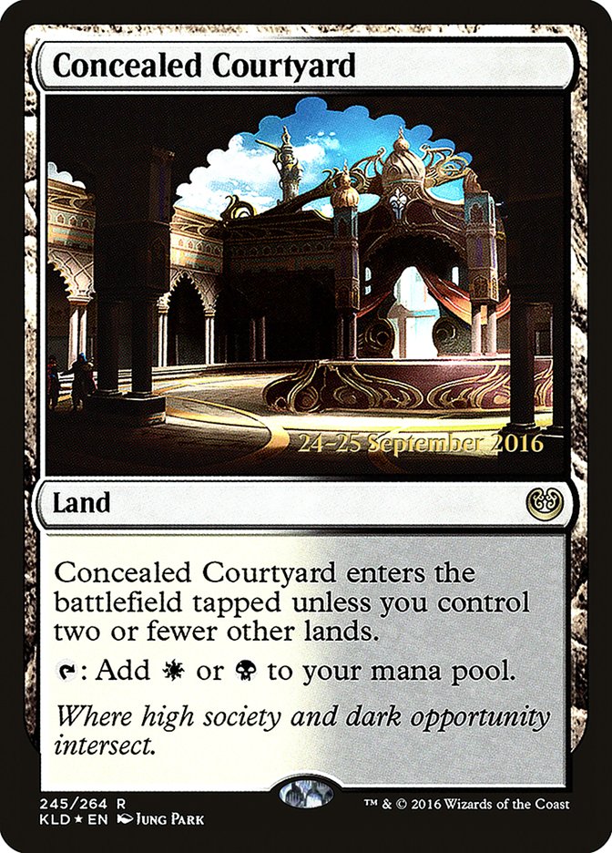 Concealed Courtyard [Kaladesh Prerelease Promos] | Impulse Games and Hobbies