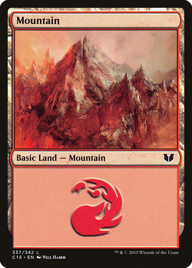 Mountain (337) [Commander 2015] | Impulse Games and Hobbies