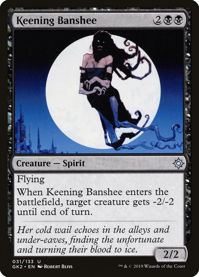 Keening Banshee [Ravnica Allegiance Guild Kit] | Impulse Games and Hobbies