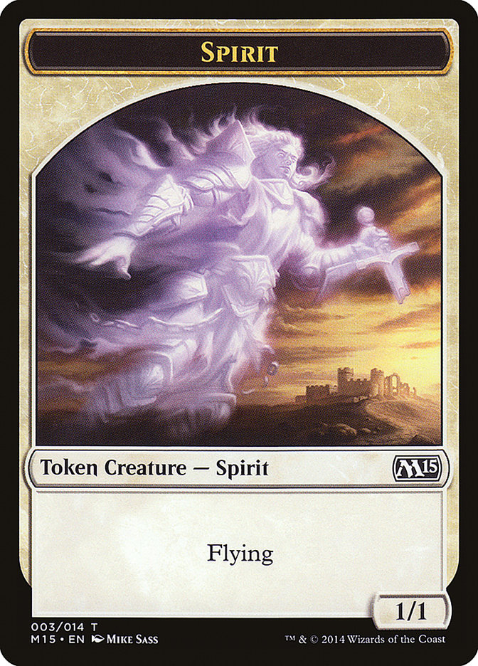 Spirit Token [Magic 2015 Tokens] | Impulse Games and Hobbies