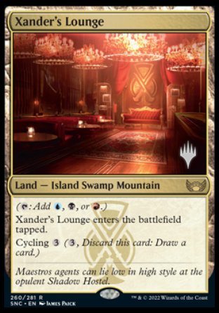Xander's Lounge (Promo Pack) [Streets of New Capenna Promos] | Impulse Games and Hobbies