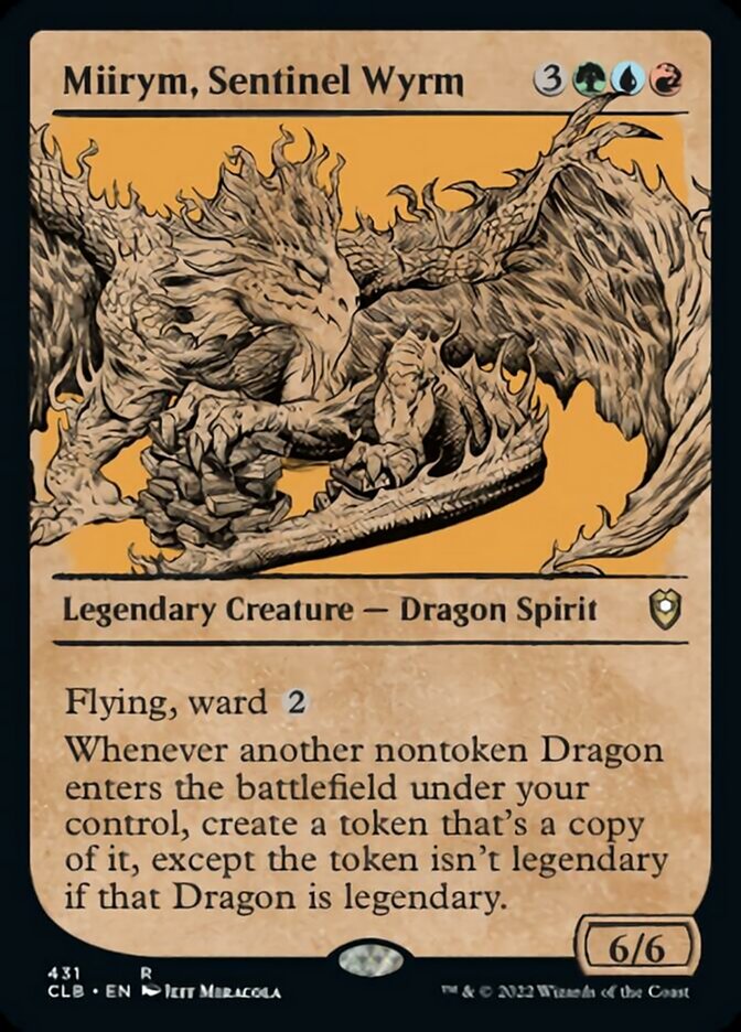 Miirym, Sentinel Wyrm (Showcase) [Commander Legends: Battle for Baldur's Gate] | Impulse Games and Hobbies