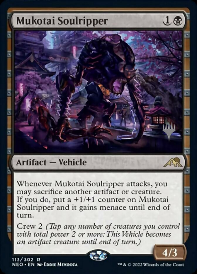 Mukotai Soulripper (Promo Pack) [Kamigawa: Neon Dynasty Promos] | Impulse Games and Hobbies