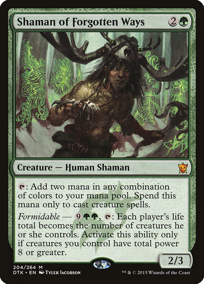 Shaman of Forgotten Ways [Dragons of Tarkir] | Impulse Games and Hobbies