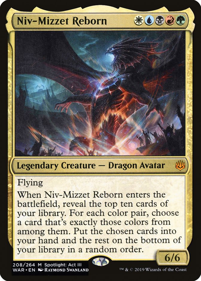 Niv-Mizzet Reborn [War of the Spark] | Impulse Games and Hobbies