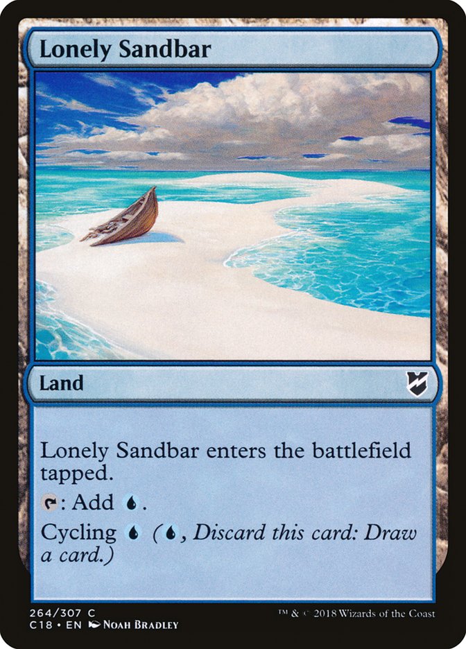 Lonely Sandbar [Commander 2018] | Impulse Games and Hobbies