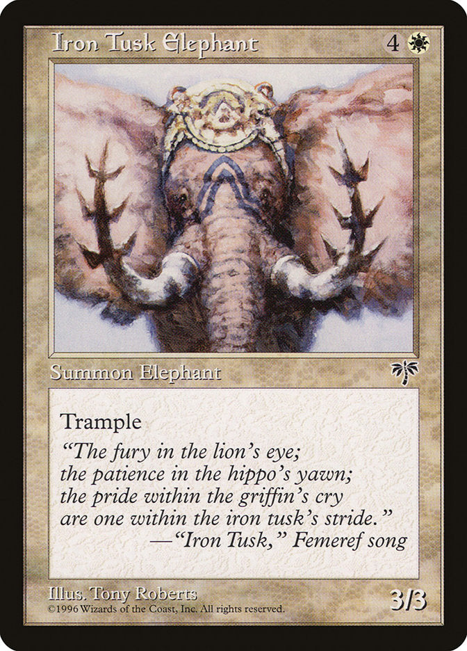 Iron Tusk Elephant [Mirage] | Impulse Games and Hobbies