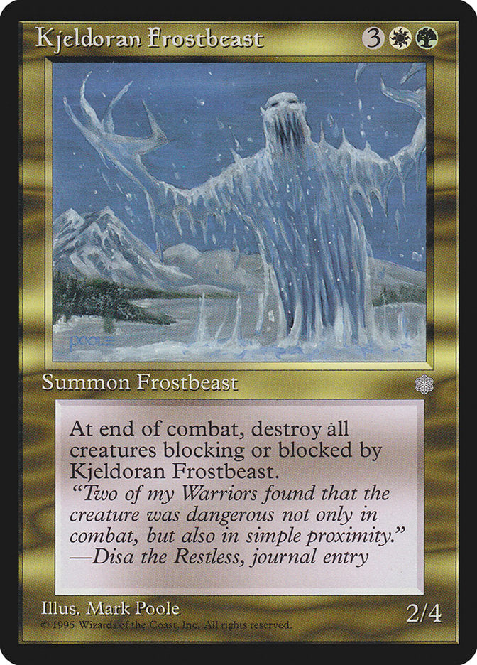 Kjeldoran Frostbeast [Ice Age] | Impulse Games and Hobbies