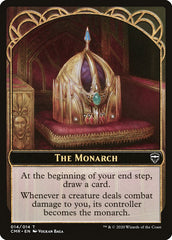 The Monarch // Spirit Token [Commander Legends Tokens] | Impulse Games and Hobbies