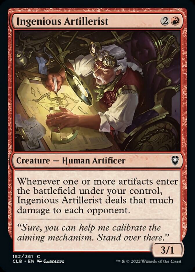 Ingenious Artillerist [Commander Legends: Battle for Baldur's Gate] | Impulse Games and Hobbies